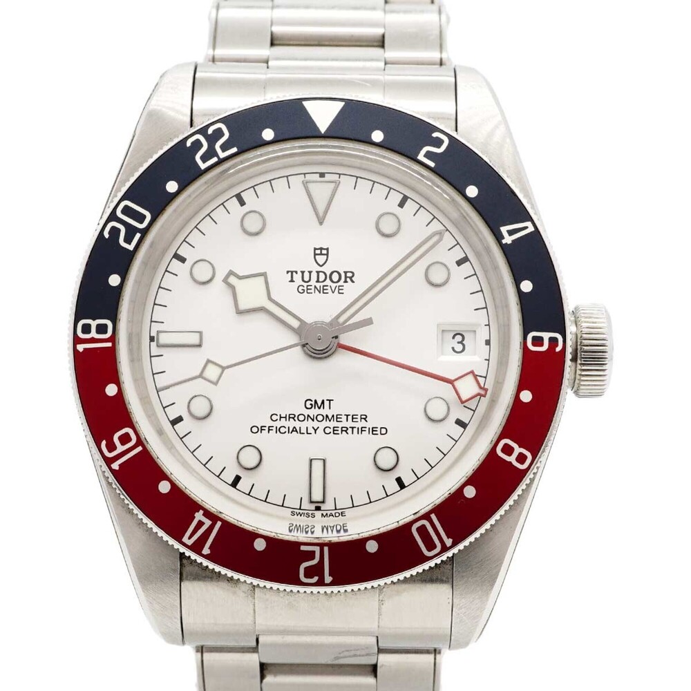 Tudor Black Bay GMT 79830RB White Dial Men's Watch